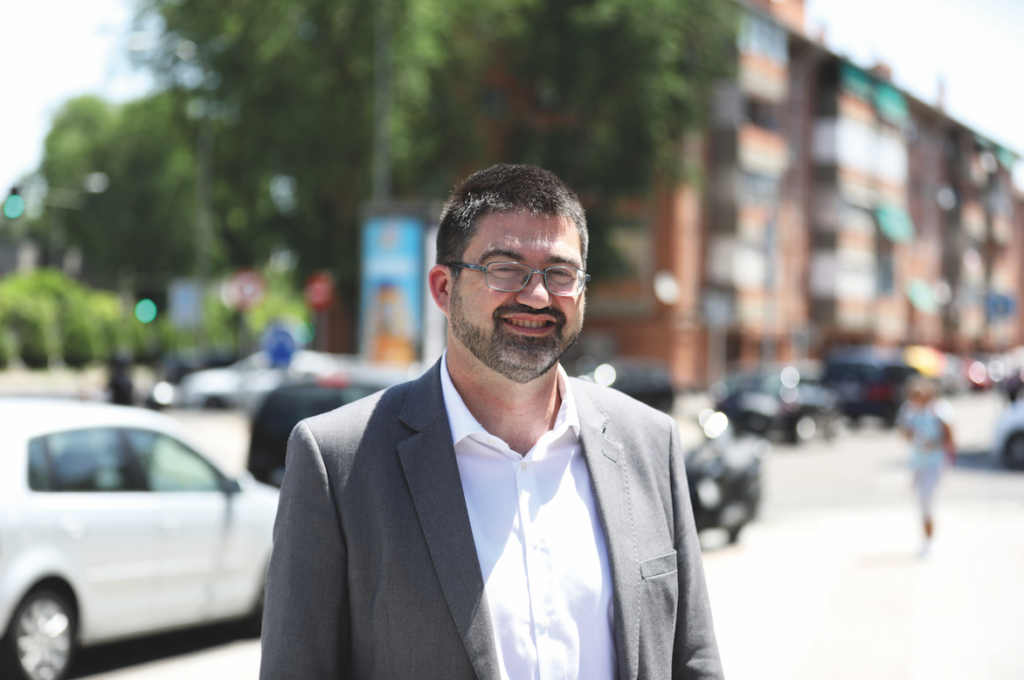 Carlos Sánchez Mato, presidente del Área de Gobierno de Economía y Hacienda del Ayuntamiento de Madrid y concejal de Vicálvaro