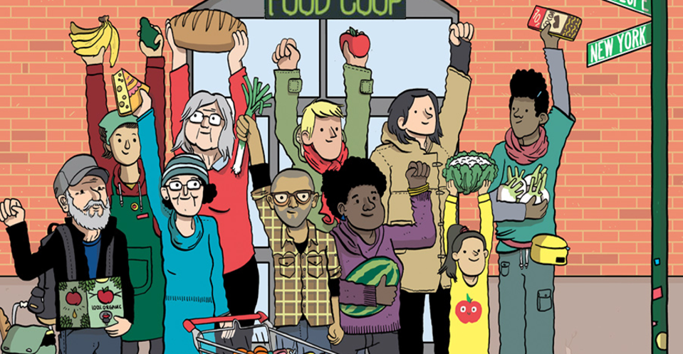 Proyectamos el documental FOOD COOP en el Centro Social Seco