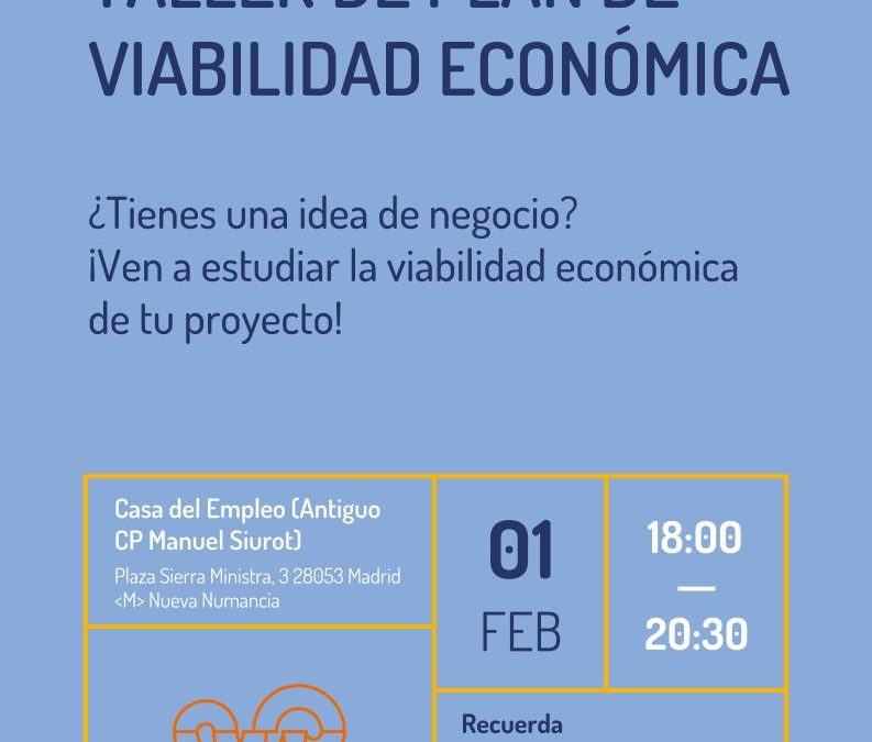 Taller de Plan de Viabilidad Económica