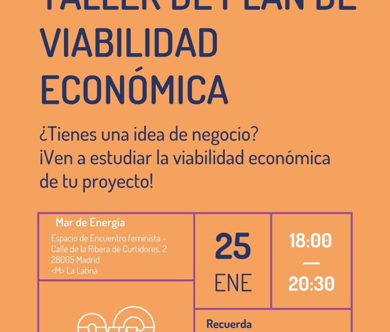 Taller de Plan de Viabilidad Económica