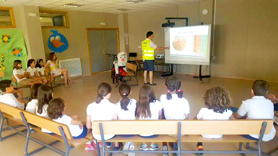 ‘Cómo montar un camino escolar’ en Las Tablas