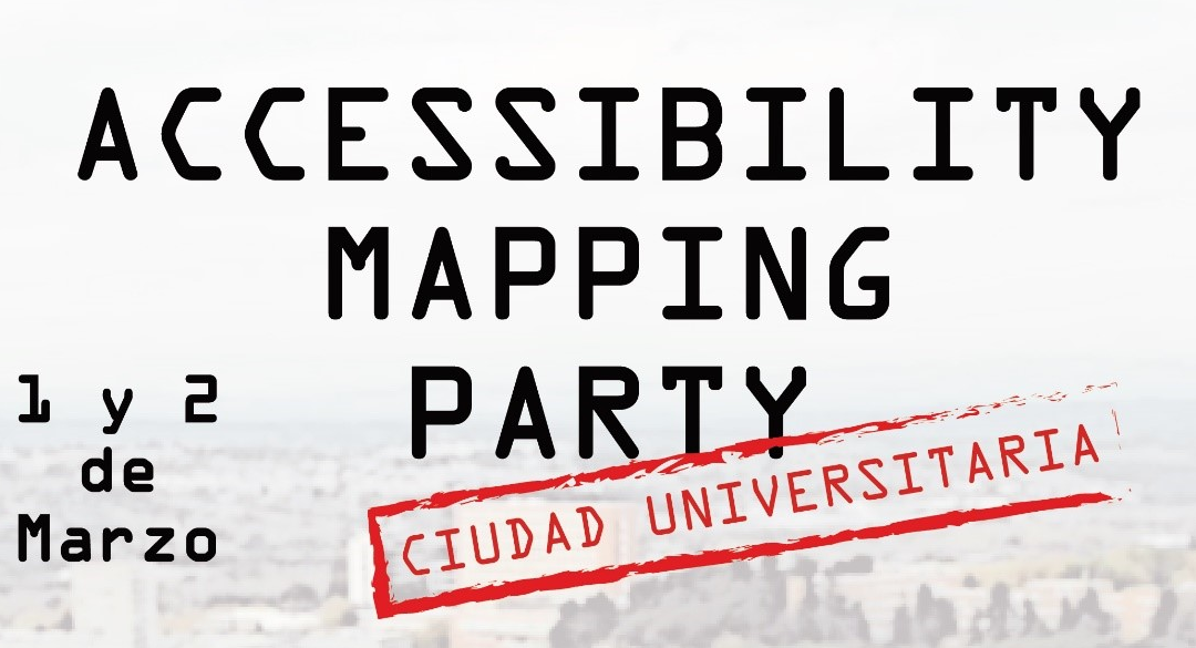 Accessibility Mapping Party: Recogida de datos