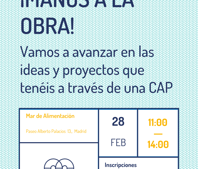Taller: ¡Manos a la obra!