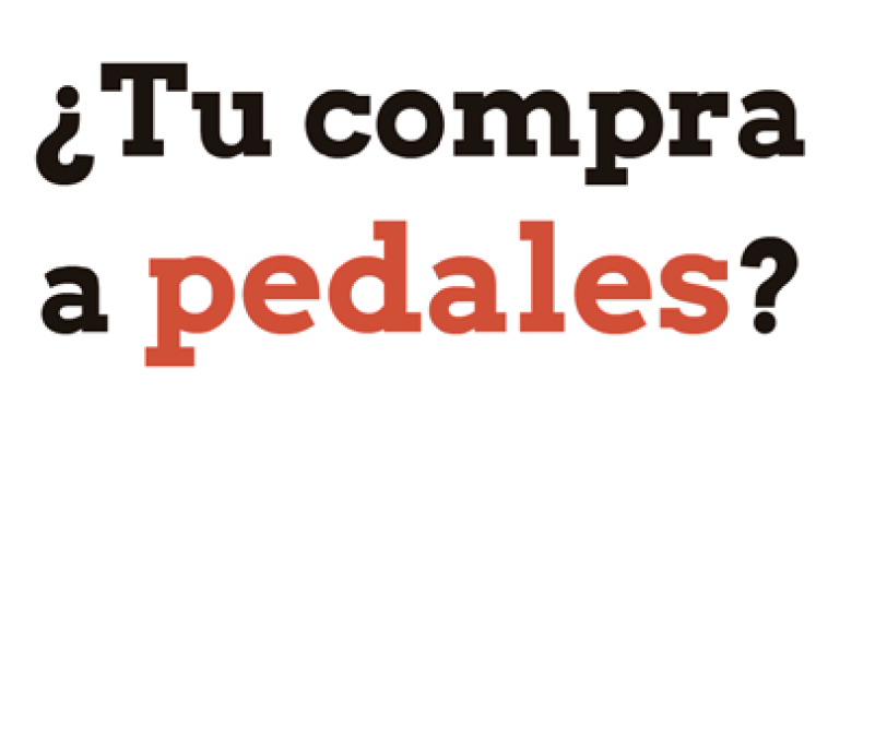 ¿Tu compra en bicicleta?
