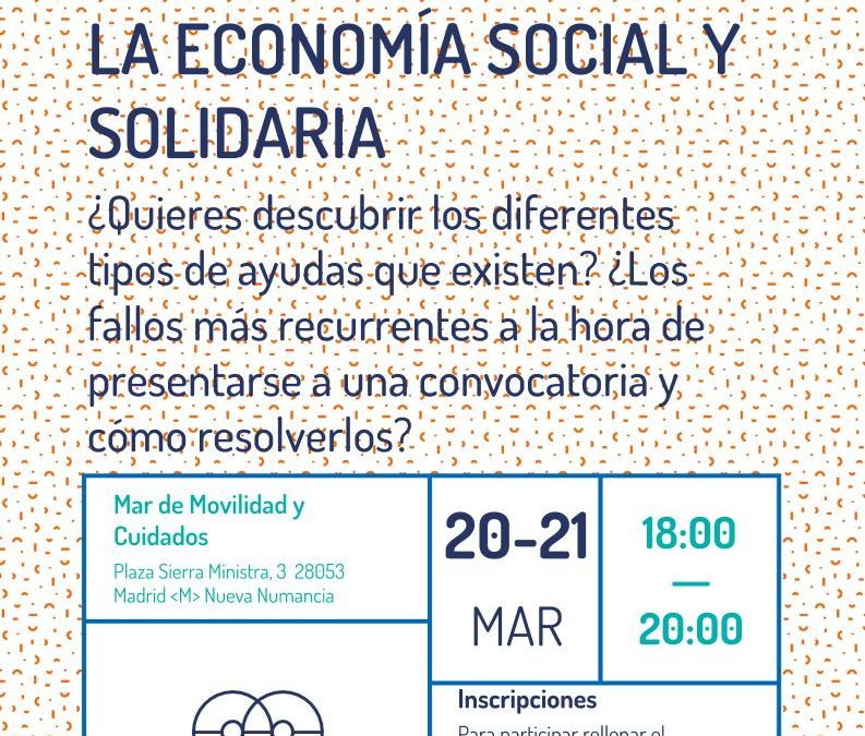 Ayudas para las entidades de la Economía Social y Solidaria
