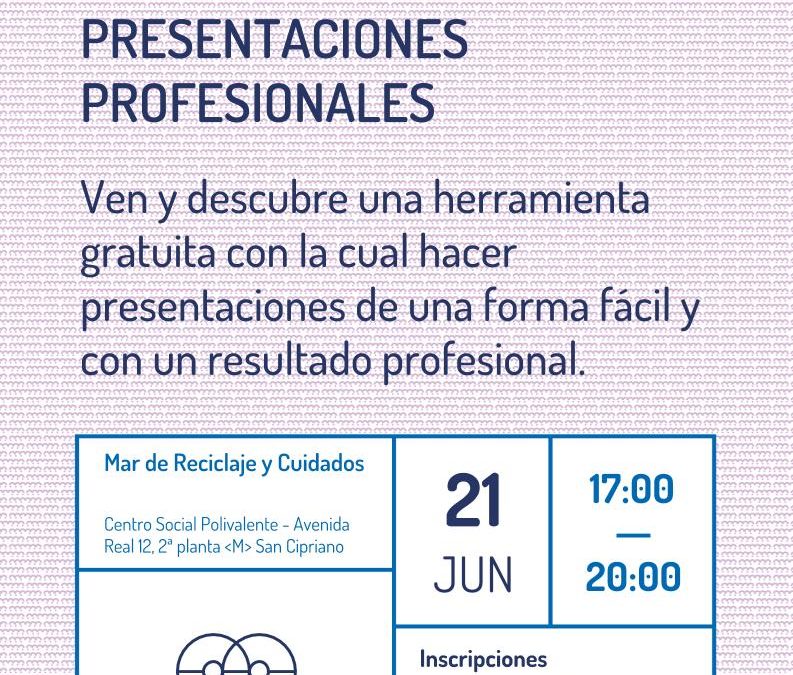 Taller: Aprende a hacer presentaciones con un resultado profesional