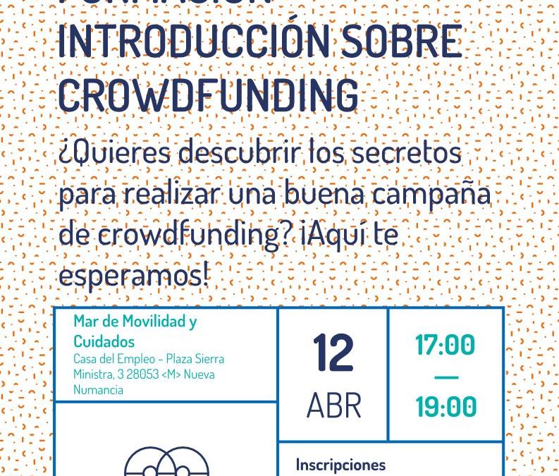 Formación: ¿Cómo hacer un crowdfunding?