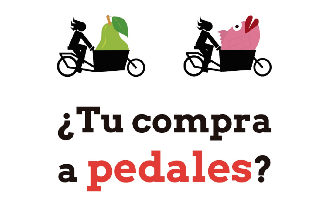 ¿Es posible repartir 140 kilos de peras en bici?