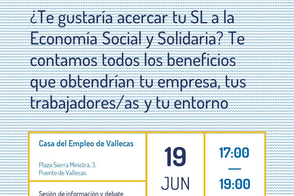¡Pásate a la Economía Social y Solidaria!