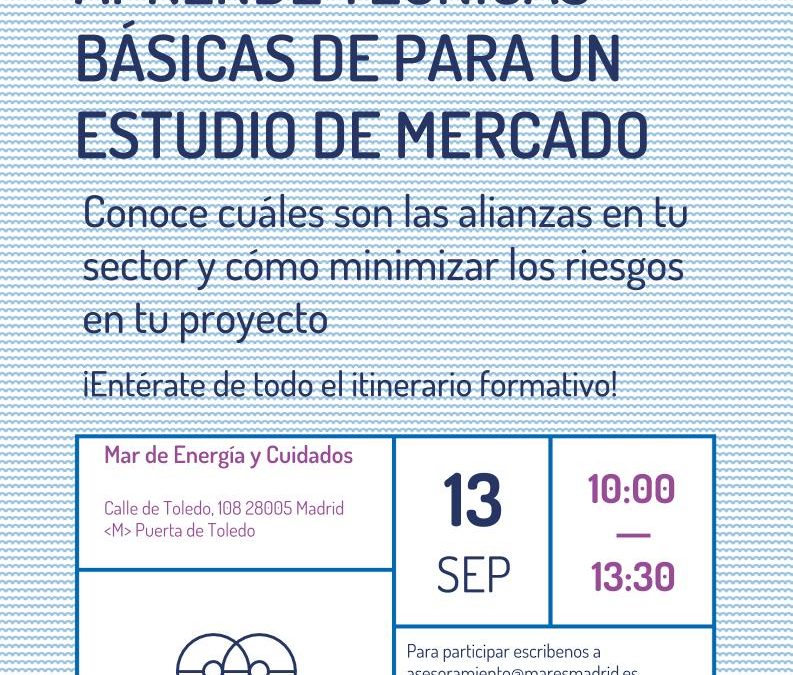 Aprende técnicas básicas para un estudio de mercado