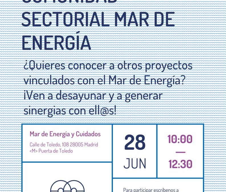 Café comunidad sectorial Mar de Energía