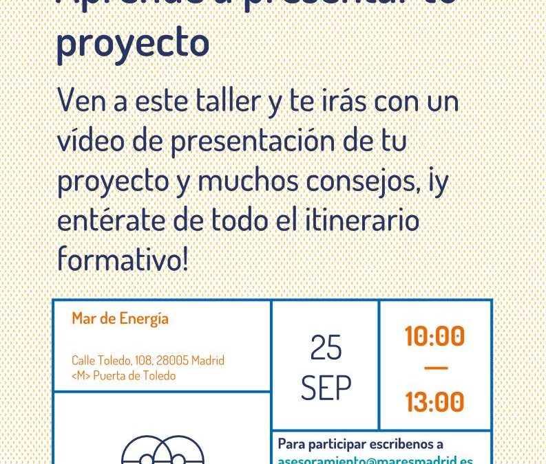Aprende a presentar tu proyecto