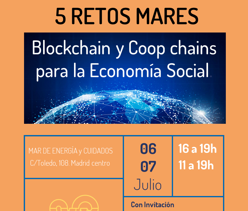 MARESTON:  5 retos Mares, Blockchain y Coop Chains para la economía social