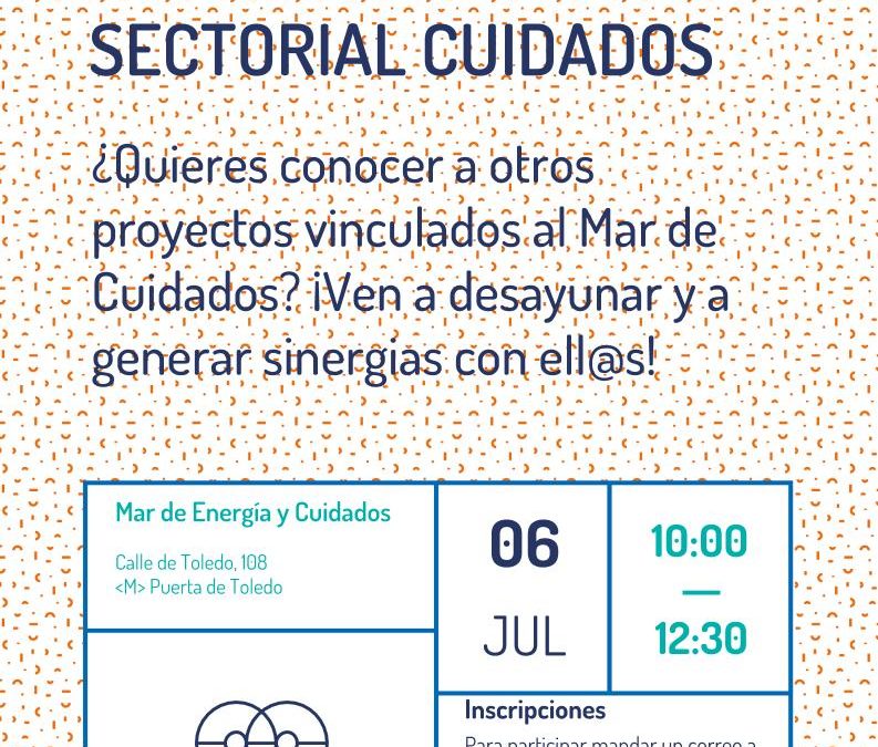 Café comunidad sectorial Mar de Cuidados