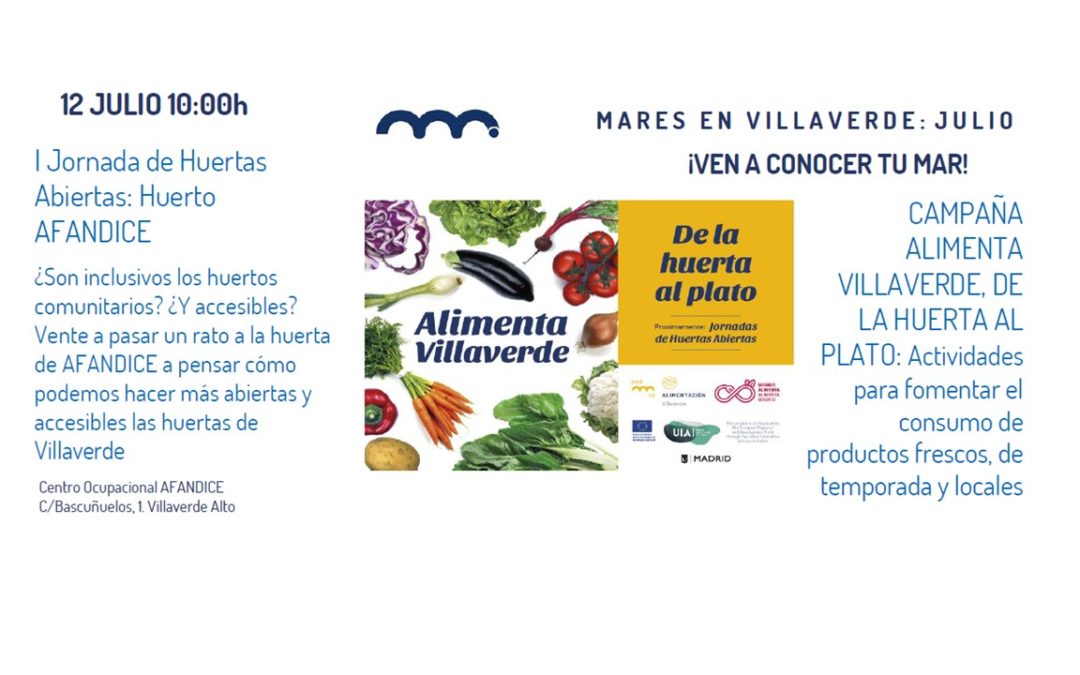 I Jornada de Huertas Abiertas en Villaverde