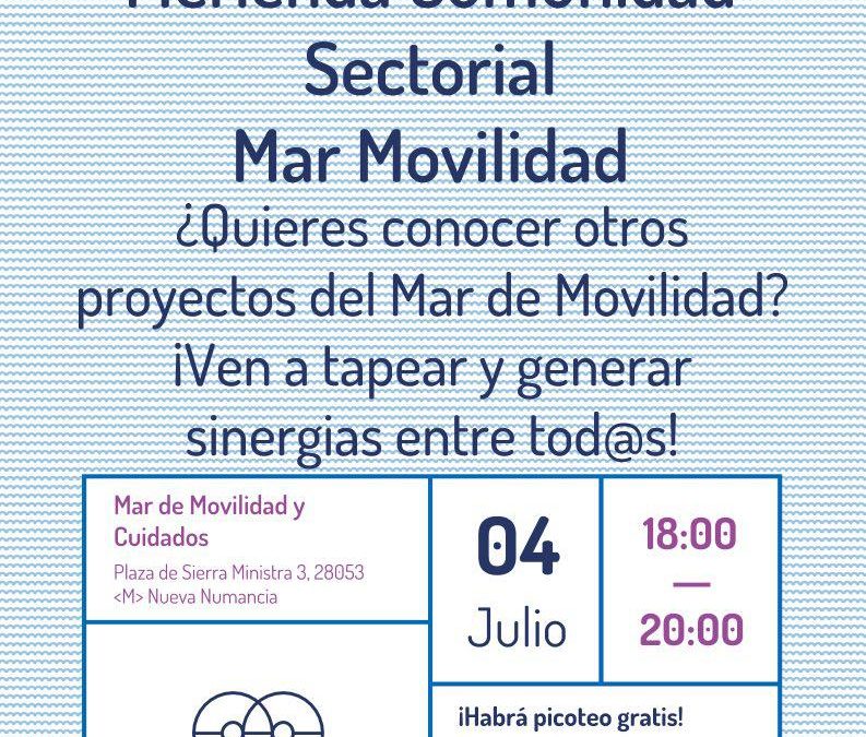 Merienda con proyectos e ideas sobre movilidad sostenible