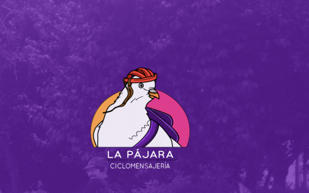 La Pájara, ciclomensajería responsable en el Festival con B de Bici.
