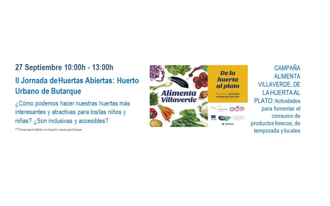 II Jornada de Huertas Abiertas