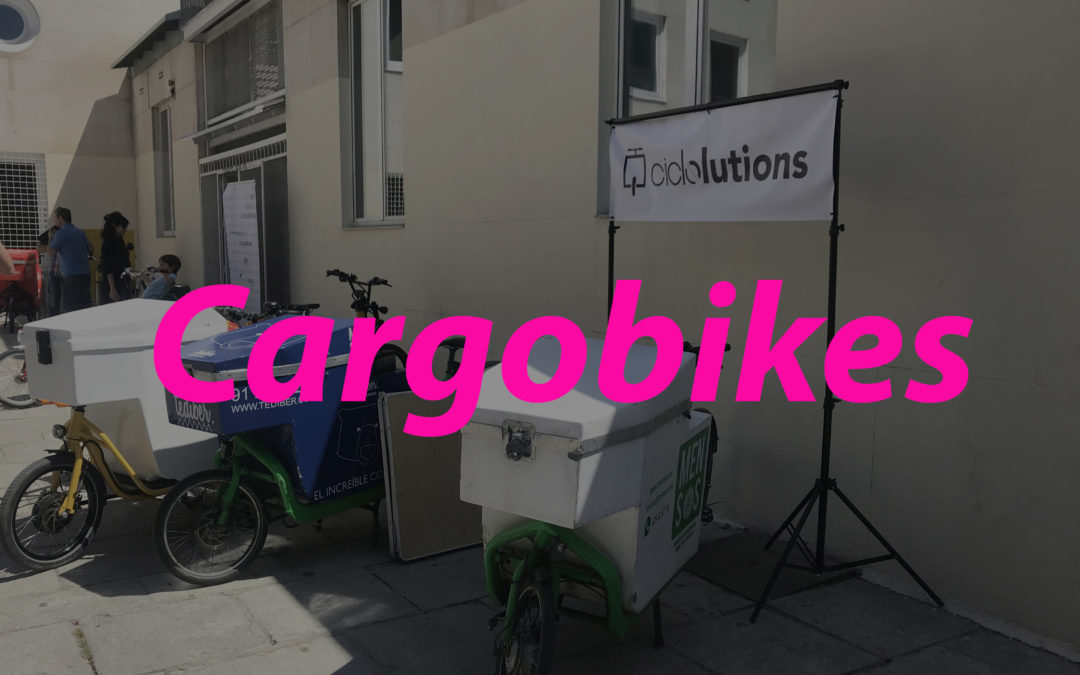 Cargobikes. Movilidad 100% sostenible.