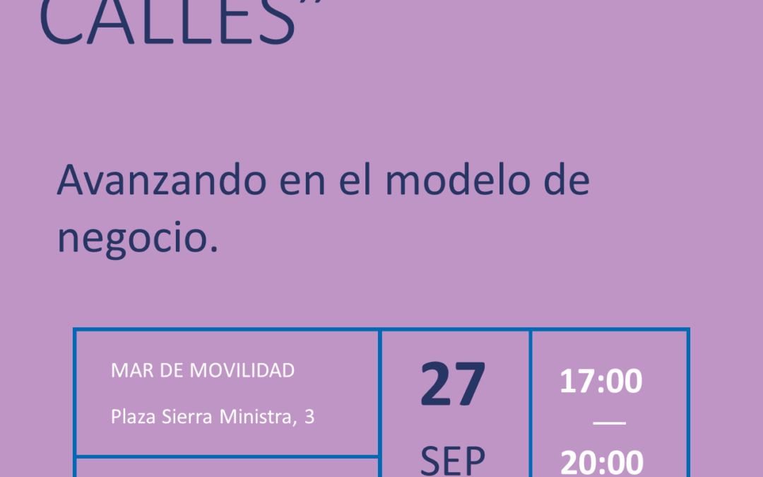 Proyecto “A tres calles”
