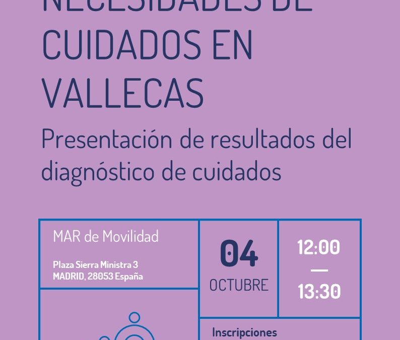 Presentación de las necesidades de cuidados en el distrito de Puente de Vallecas
