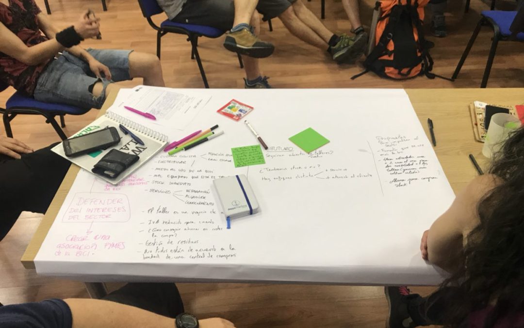 CAP Talleres de bici. Construyendo un relato común.