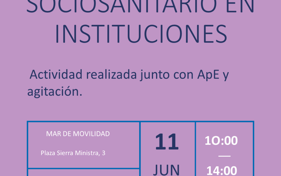 Taller sociosanitario en instituciones