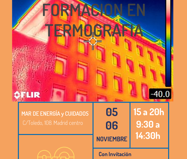 Formación en termografía para auditorías energéticas en edificios