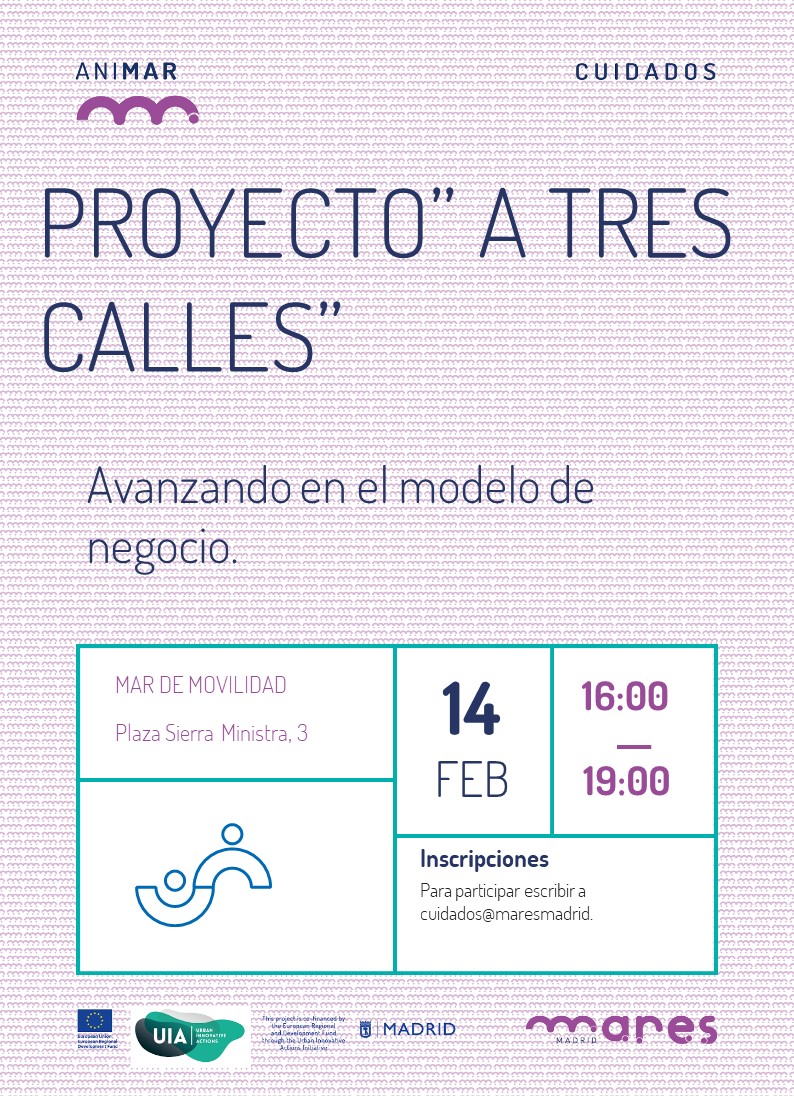 a tres calles