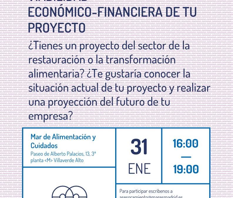 Taller de viabilidad económica para proyectos de restauración y transformación alimentaria
