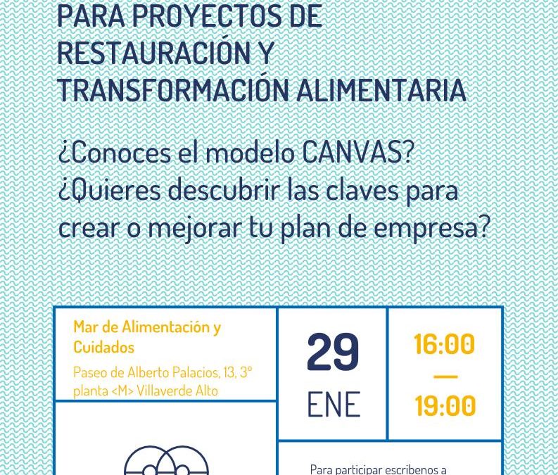 Taller de modelo de negocio para proyectos de restauración y transformación alimentaria