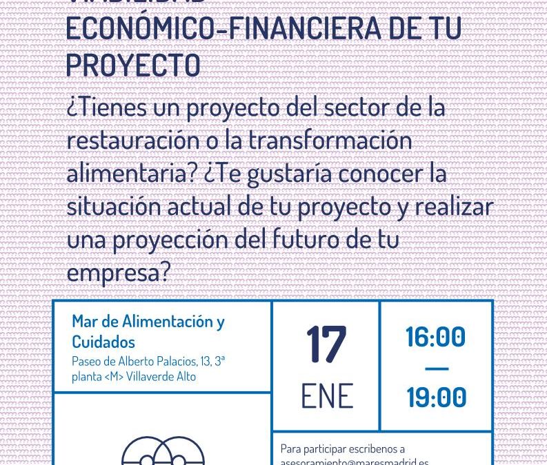 Taller de viabilidad económica para proyectos de restauración y transformación alimentaria