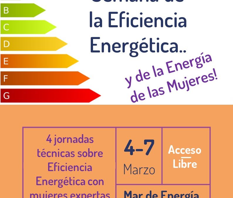 Semana de la eficiencia energética y las mujeres