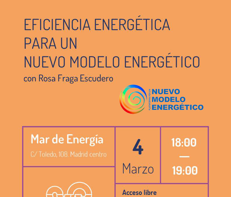 Eficiencia energética para un nuevo modelo energético