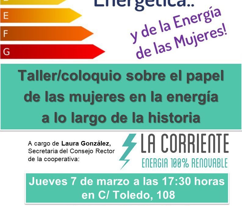 El papel de la mujer en la historia de la energía