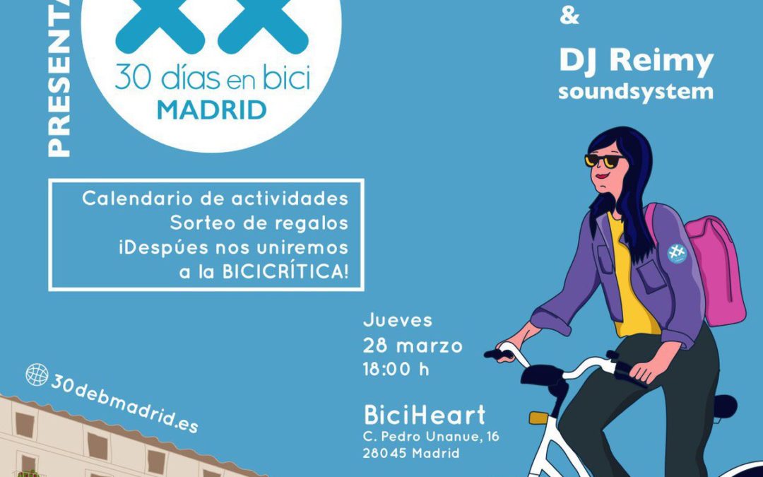 Presentación del programa 30 días en bici