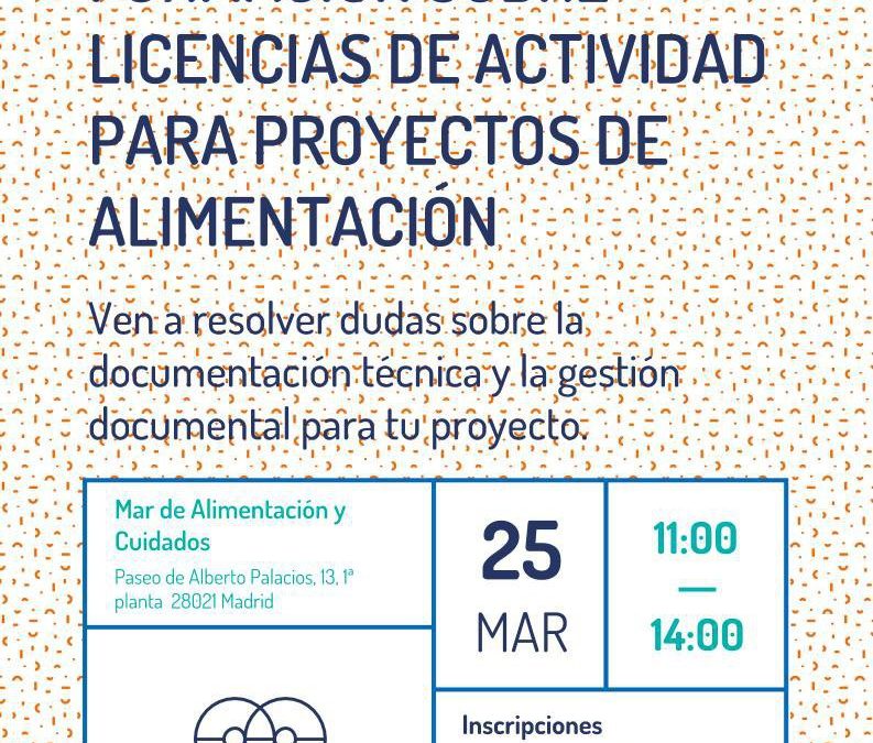 Taller sobre licencias de actividad para proyectos del Mar de Alimentación