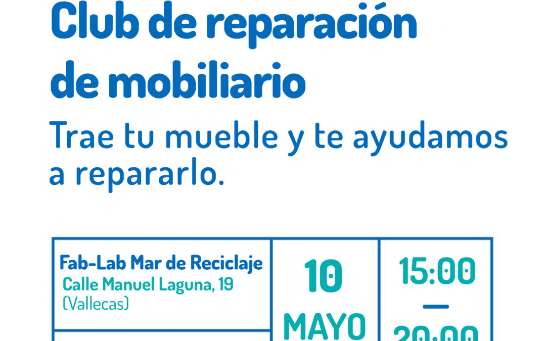 Taller Fab-Lab: club de reparación de mobiliario