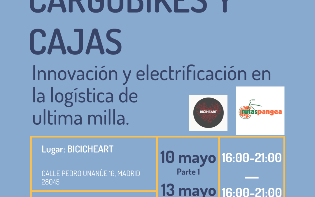 Taller gratuito de innovación en la logística: electrificación, cargobikes y cajas