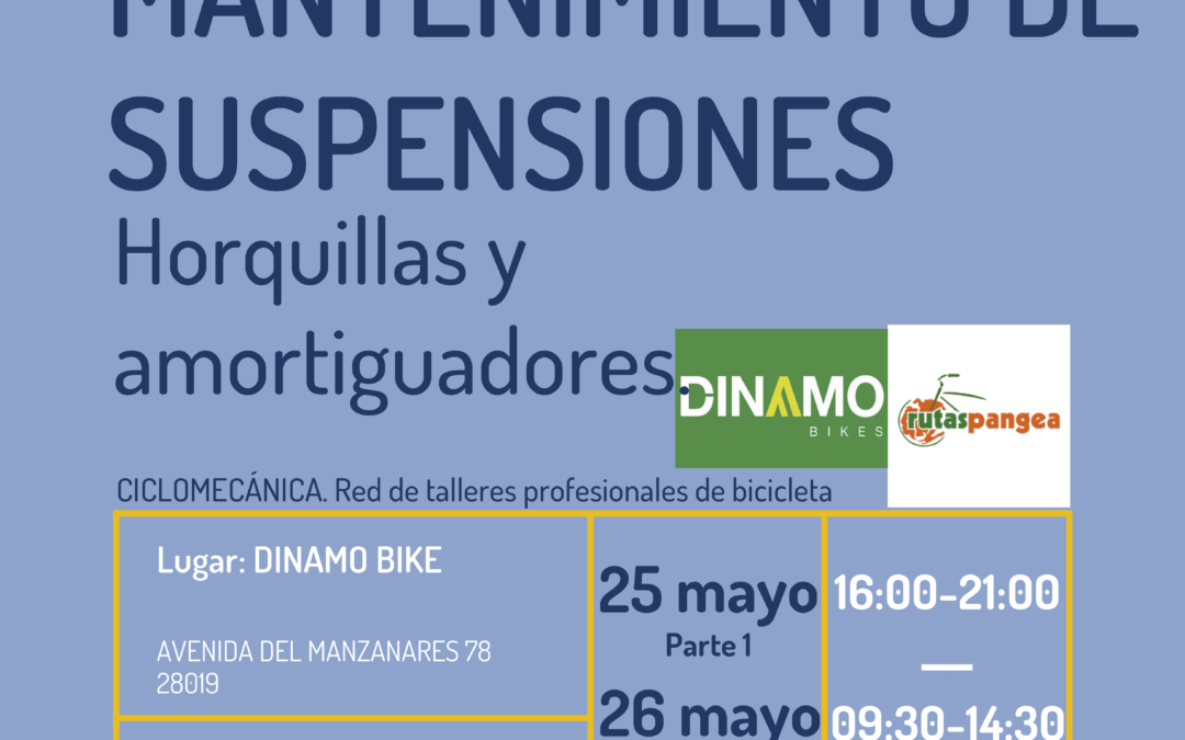 Taller de suspensiones, horquillas y tijas de bicicleta