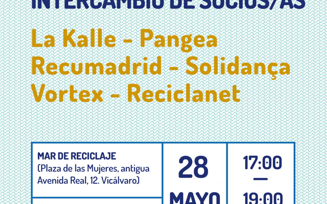 Presentación intercambio de socios/as: La Kalle, Recumadrid y Vortex