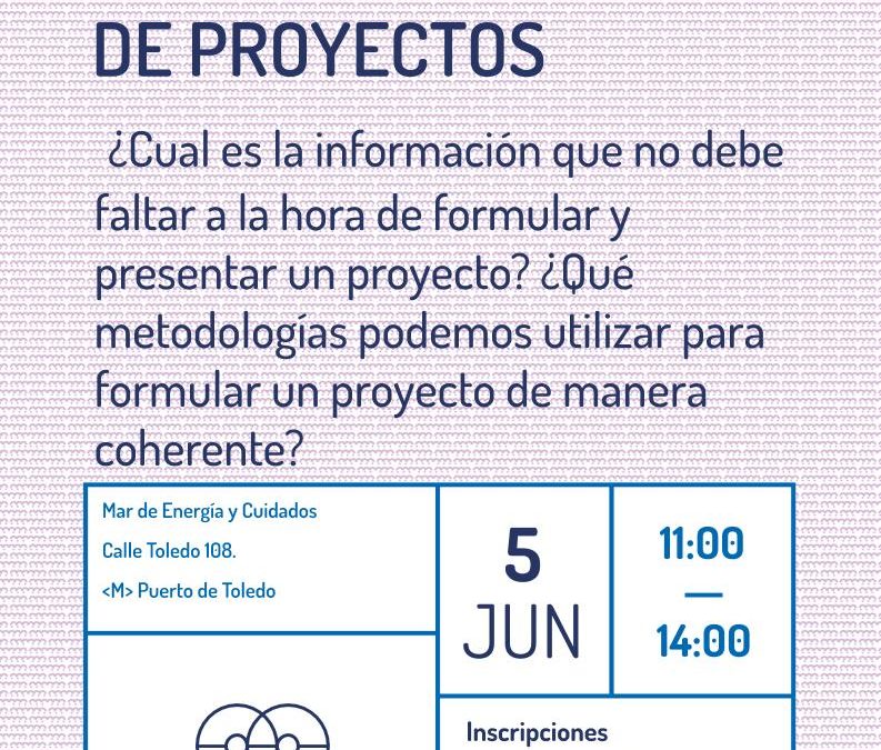 Taller de formulación de proyectos