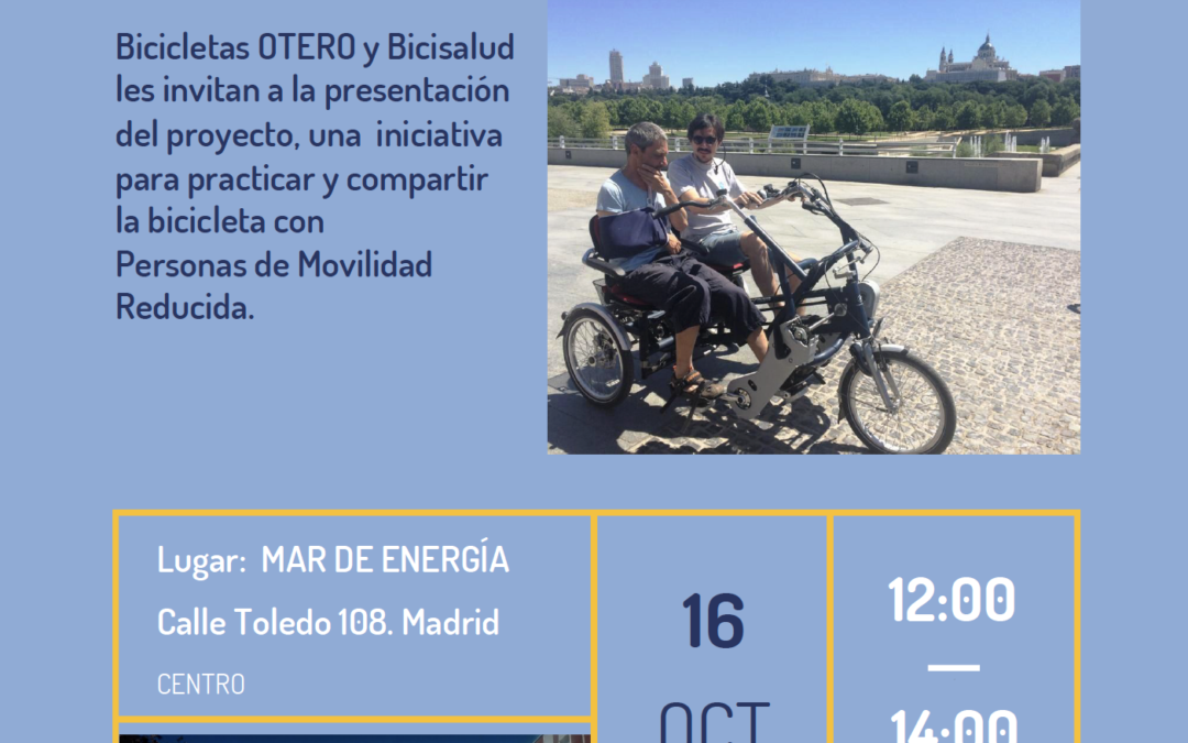 Presentación de SIM (Salud+Ilusión+Movilidad)